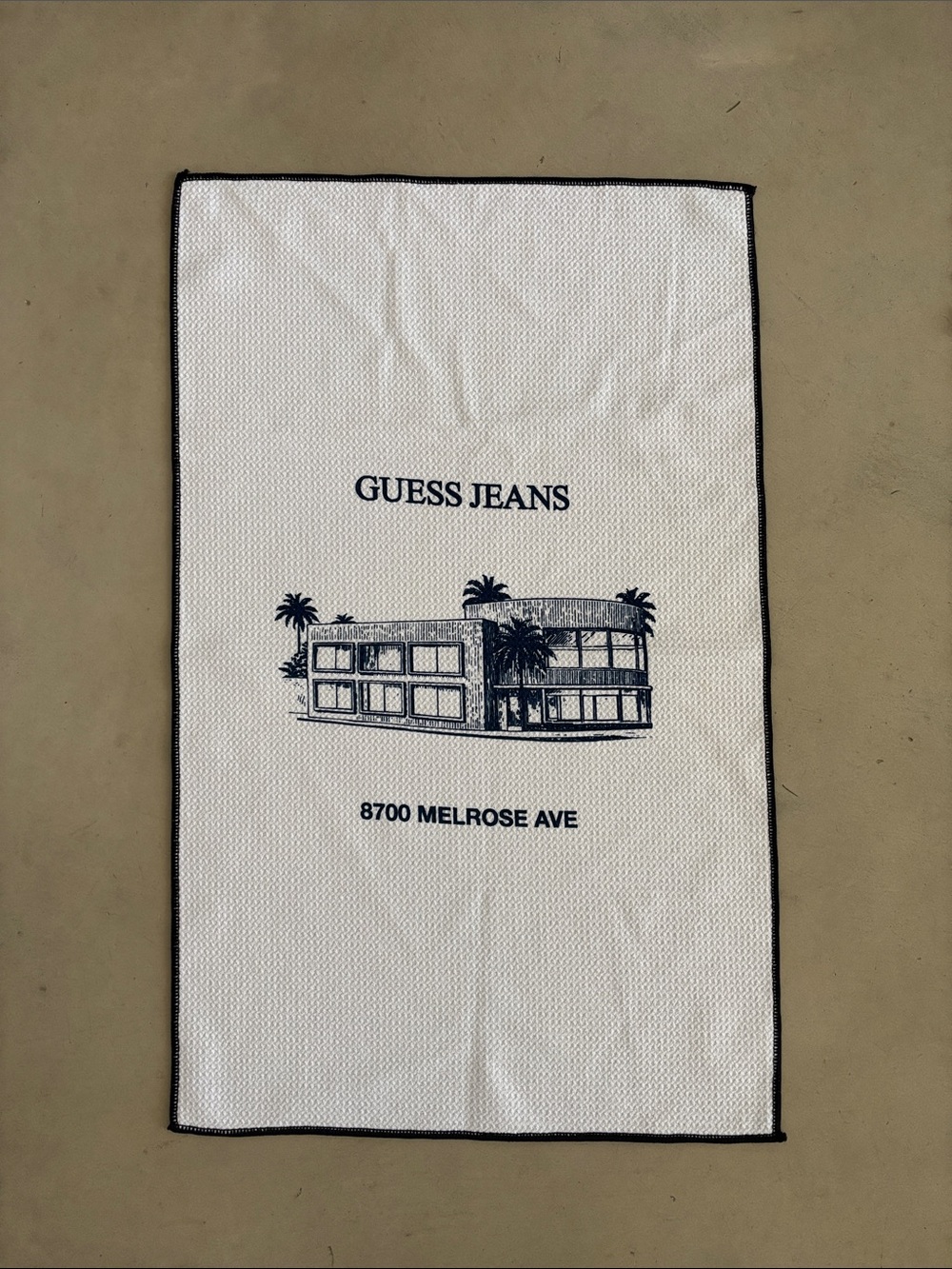 Guess Jeans Exclusive 8700 Melrose Ave Towel